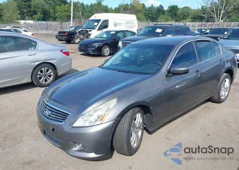 2012 Infiniti G37X z USA, uszkodzony, nr VIN JN1CV6AR0CM978397